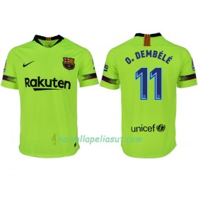 Jalkapallo Pelipaidat FC Barcelona O. DEMBELE 11 Vieraspaita 2018-2019 Lyhythihainen